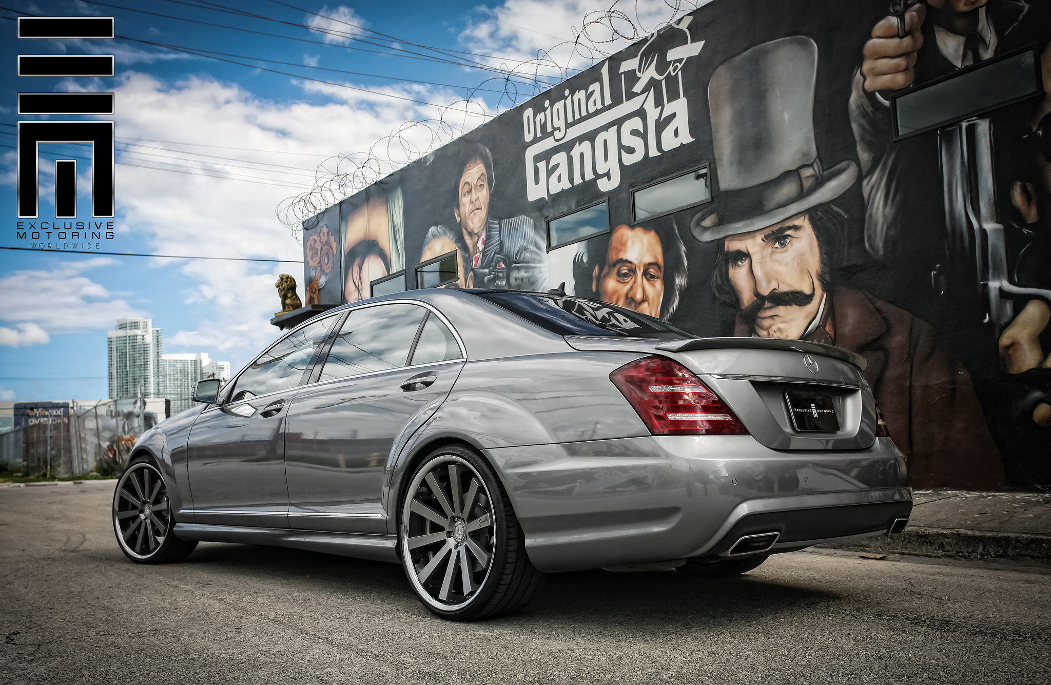 Gianelle Designs Santo-2SS Custom Painted r22 on Mercedes Benz S550